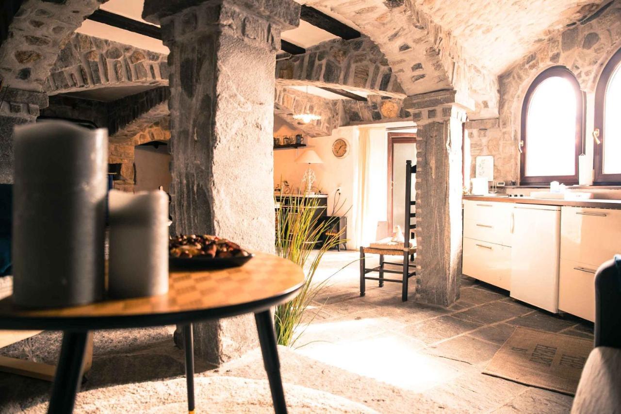 Casa Alma Grotto Daire Brione sopra Minusio Dış mekan fotoğraf