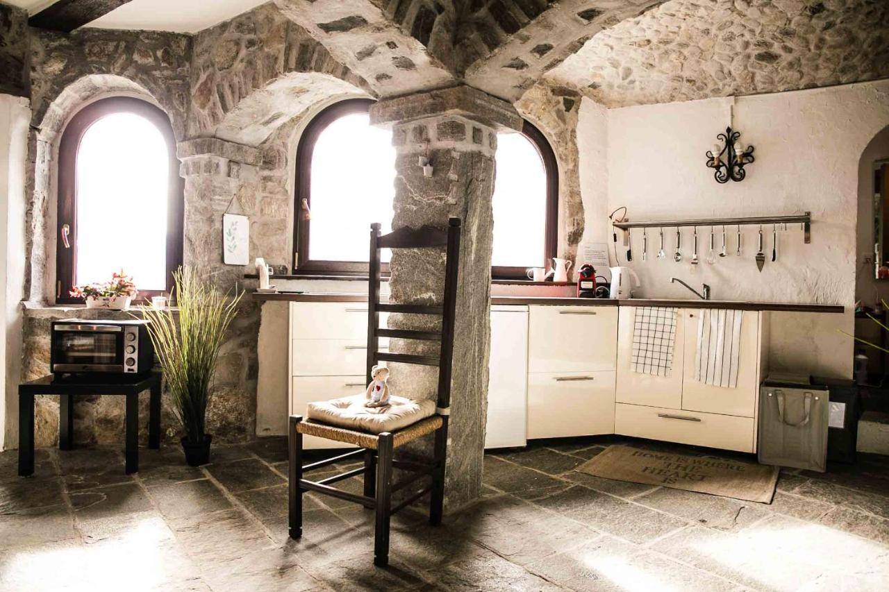 Casa Alma Grotto Daire Brione sopra Minusio Dış mekan fotoğraf
