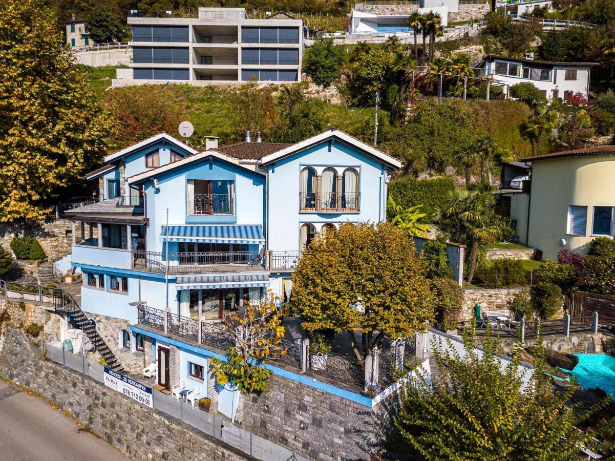 Casa Alma Grotto Daire Brione sopra Minusio Dış mekan fotoğraf