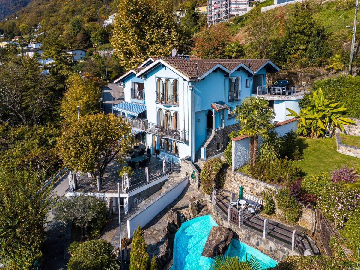 Casa Alma Grotto Daire Brione sopra Minusio Dış mekan fotoğraf