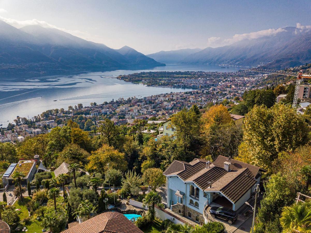Casa Alma Grotto Daire Brione sopra Minusio Dış mekan fotoğraf