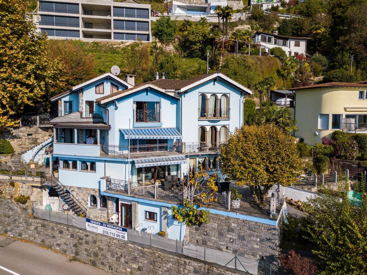 Casa Alma Grotto Daire Brione sopra Minusio Dış mekan fotoğraf