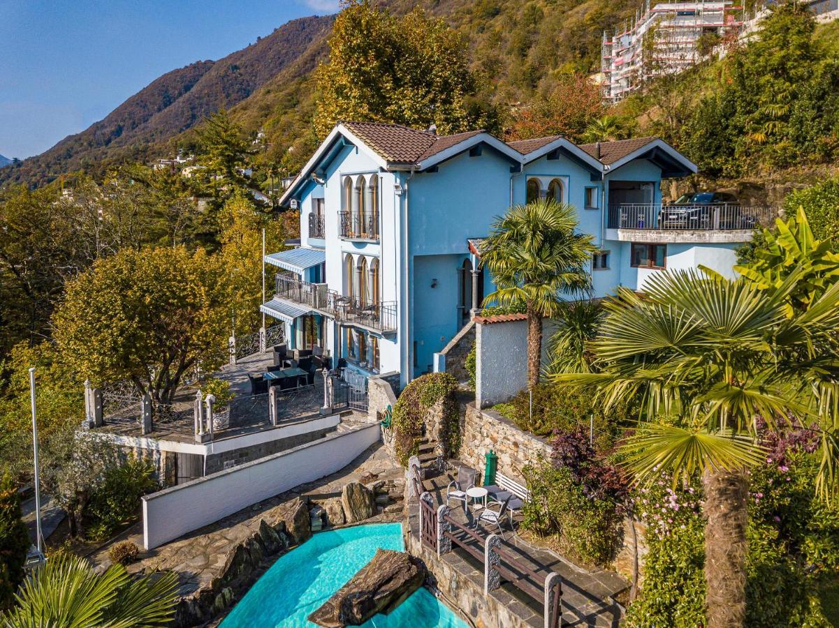 Casa Alma Grotto Daire Brione sopra Minusio Dış mekan fotoğraf